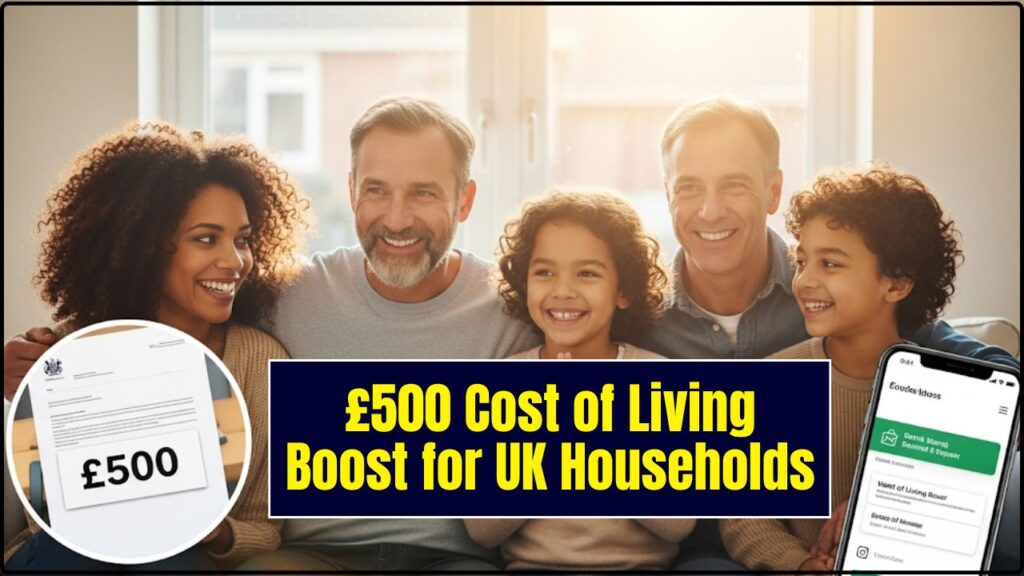 £500 Cost of Living Boost for UK Households: Who Gets It and When? 1 £500 Cost of Living Boost for UK Households