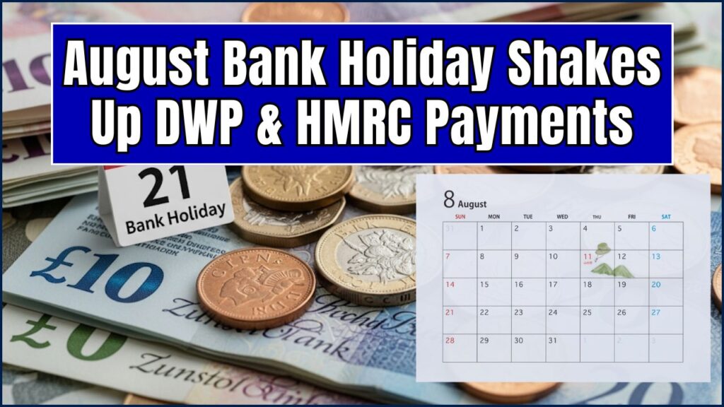 August Bank Holiday Shakes Up DWP & HMRC Payments – Here’s When Your Benefits Will Really Arrive 1 August Bank Holiday Shakes Up DWP & HMRC Payments