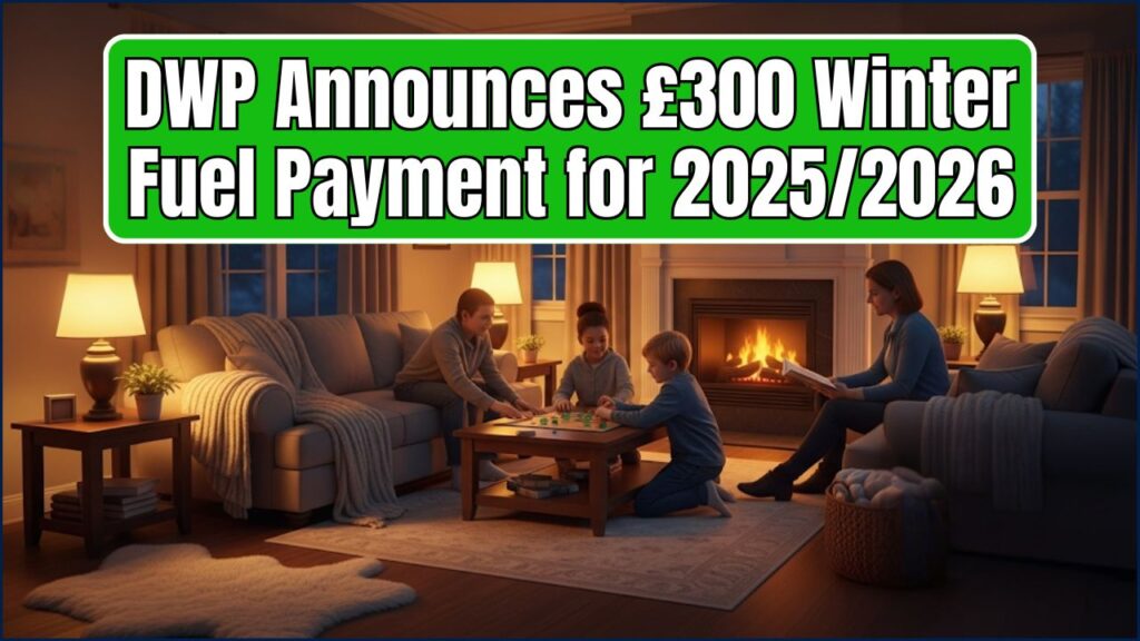 DWP Announces £300 Winter Fuel Payment for 2025/2026 – Don’t Miss Out on This Vital Help! 1 DWP Announces £300 Winter Fuel Payment for 2025/2026