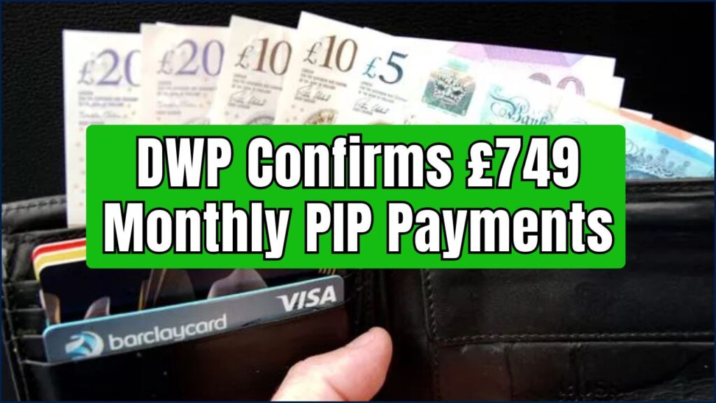 DWP Confirms £749 Monthly PIP Payments