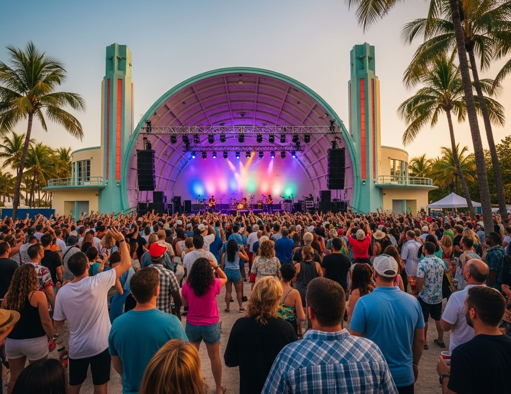 Events at the Miami Beach Bandshell