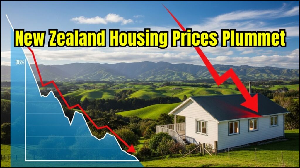 New Zealand Housing Prices Plummet