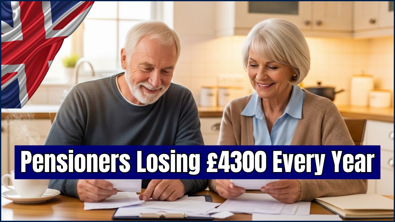 Pensioners Losing £4300 Every Year