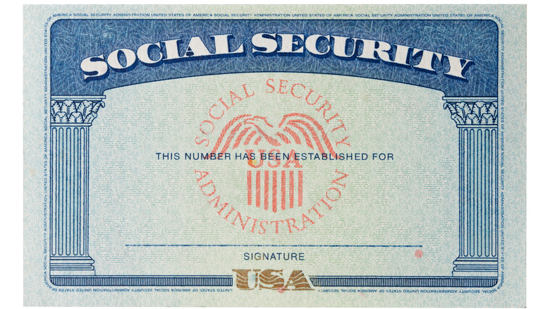 Social Security Number 