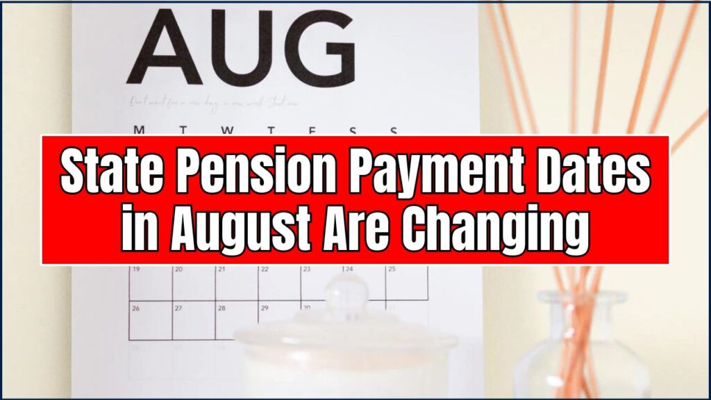 State Pension Payment Dates in August Are Changing! Find Out How the Bank Holiday Affects You 1 State Pension Payment Dates in August Are Changing