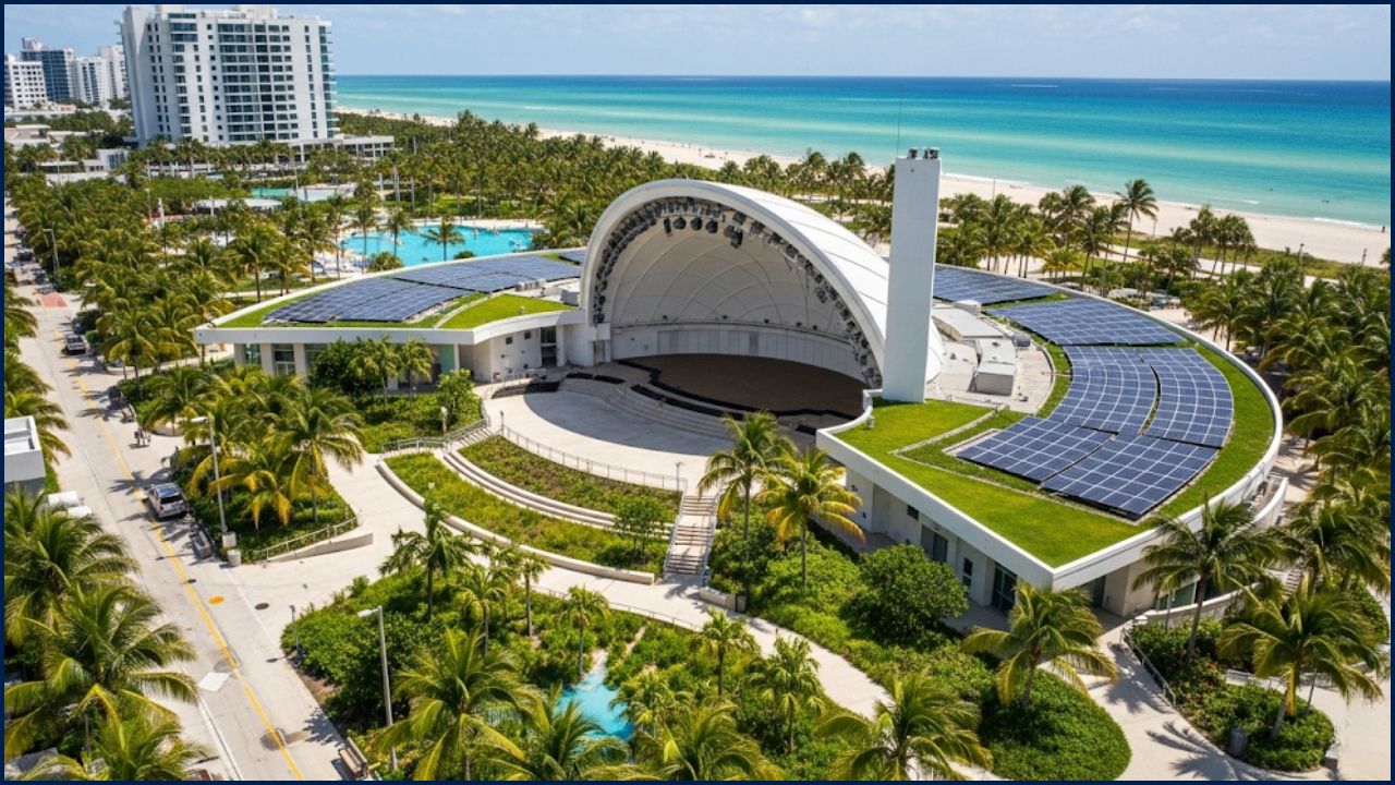 Sustainability at Miami Beach Bandshell