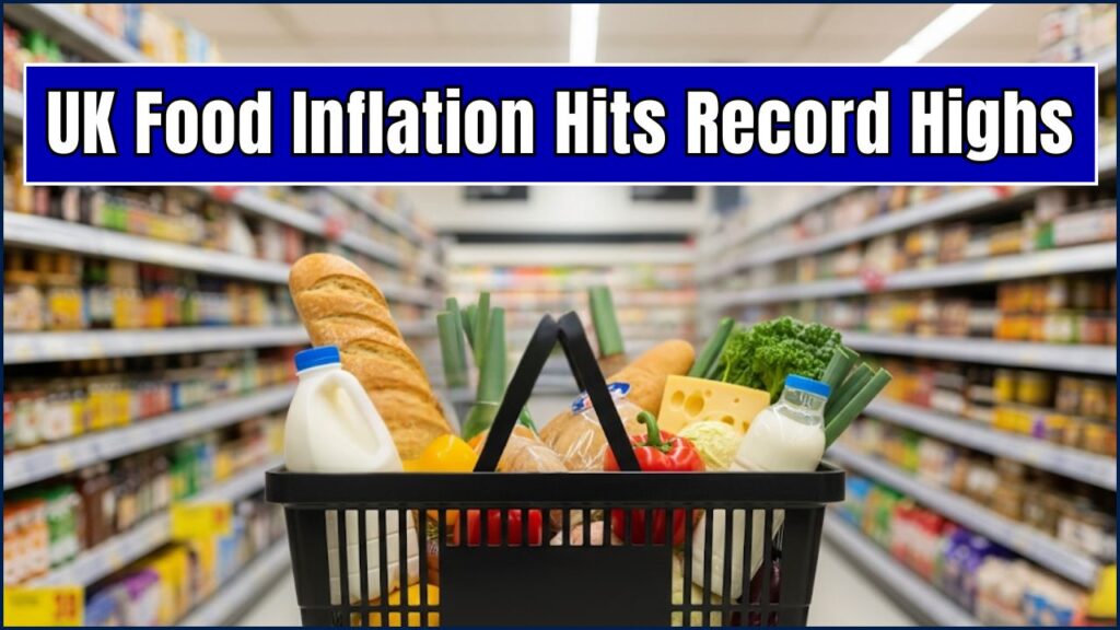 UK Food Inflation Hits Record Highs