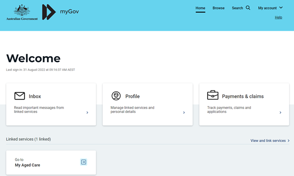 myGov Account