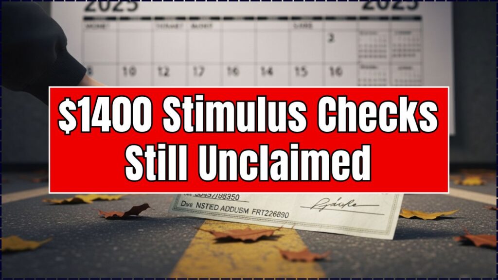 $1400 Stimulus Checks Still Unclaimed