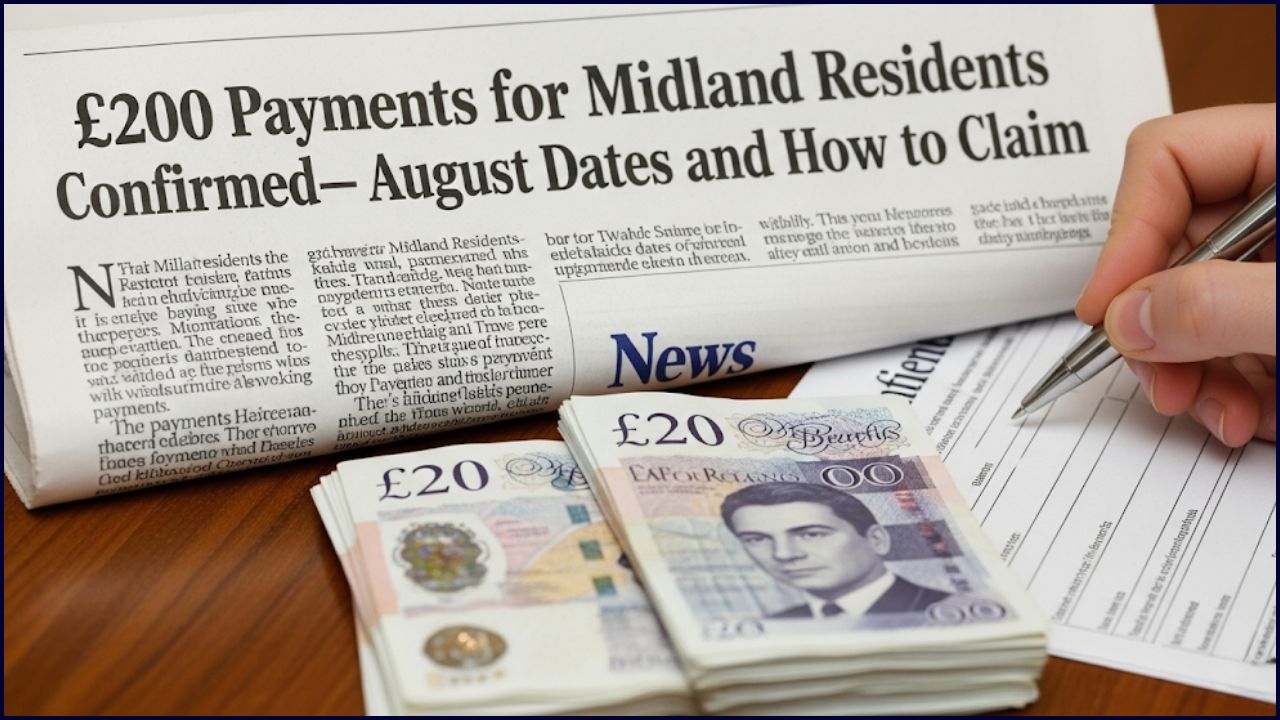 £200 Payments for Midland Residents Confirmed