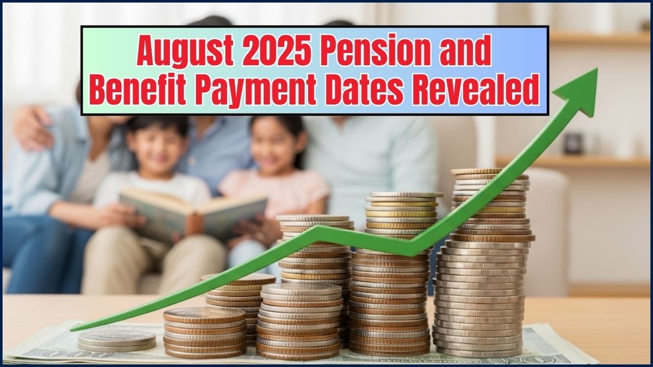 August 2025 Pension and Benefit Payment Dates Revealed
