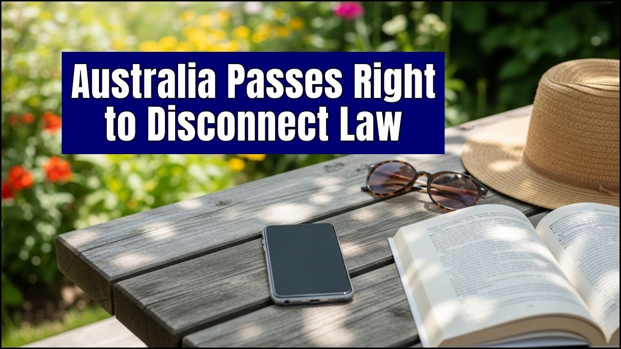 Australia Passes Right to Disconnect Law