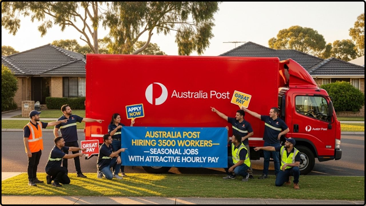 Australia Post Hiring 3500 Workers
