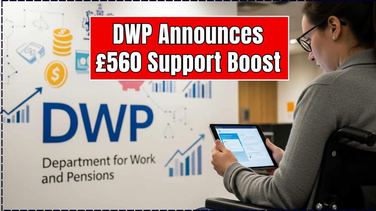 DWP Announces £560 Support Boost