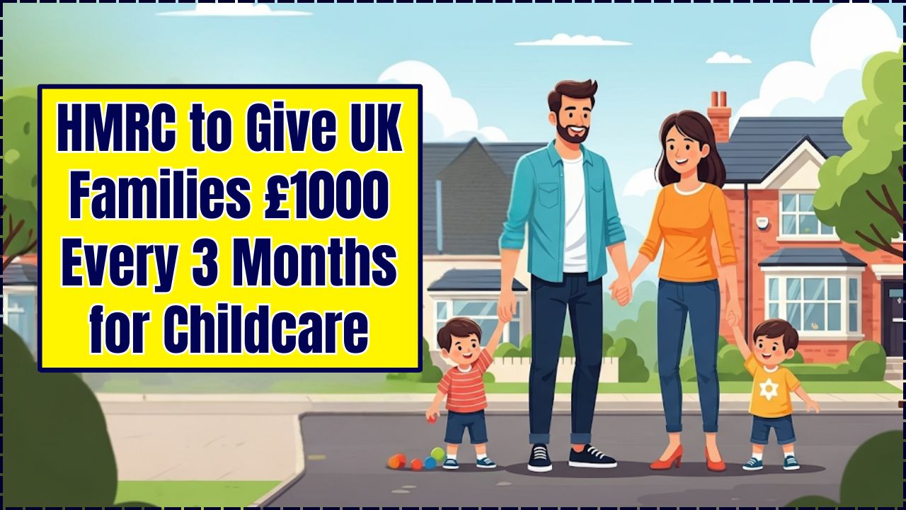 HMRC to Give UK Families £1000 Every 3 Months for Childcare