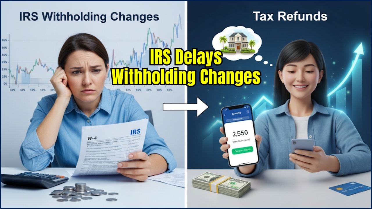 IRS Delays Withholding Changes