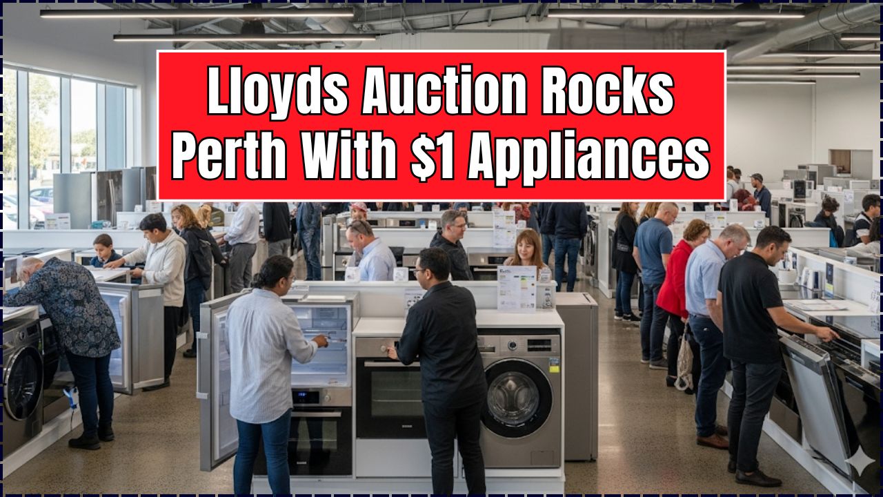 Lloyds Auction Rocks Perth With $1 Appliances