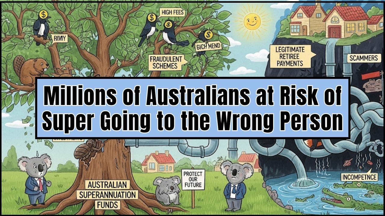 Millions of Australians at Risk of Super Going to the Wrong Person