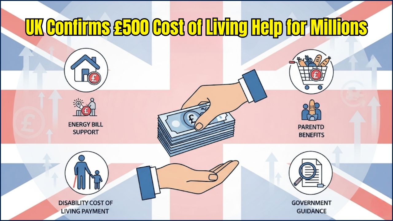 UK Confirms £500 Cost of Living Help for Millions