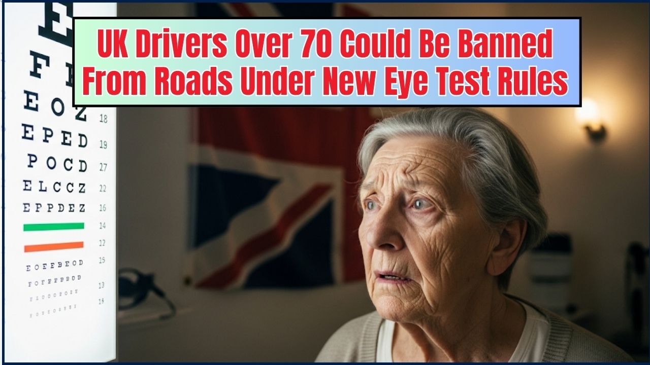 UK Drivers Over 70 Could Be Banned From Roads Under New Eye Test Rules